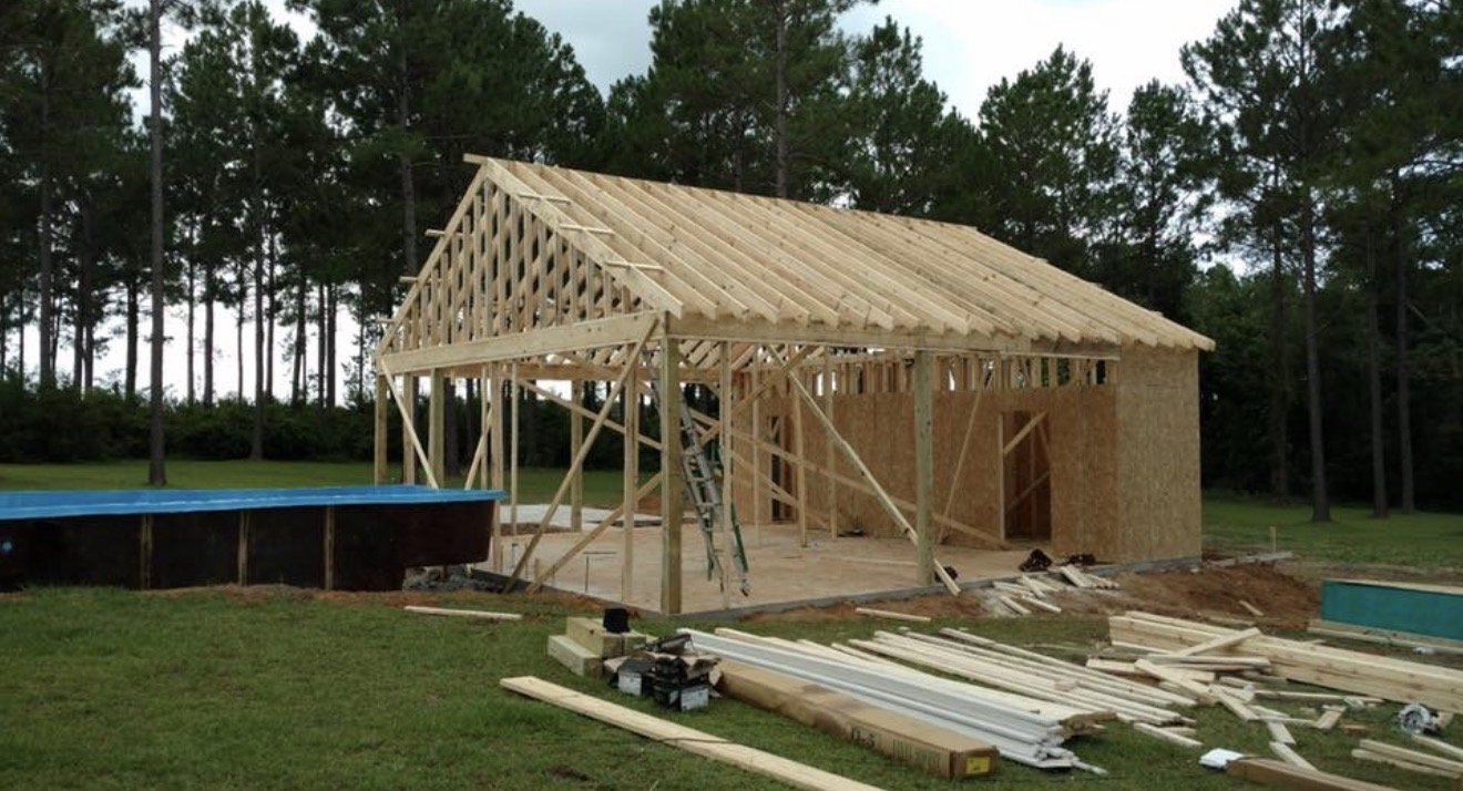 Pavilion construction